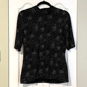 Lord and Taylor mock neck Shirt